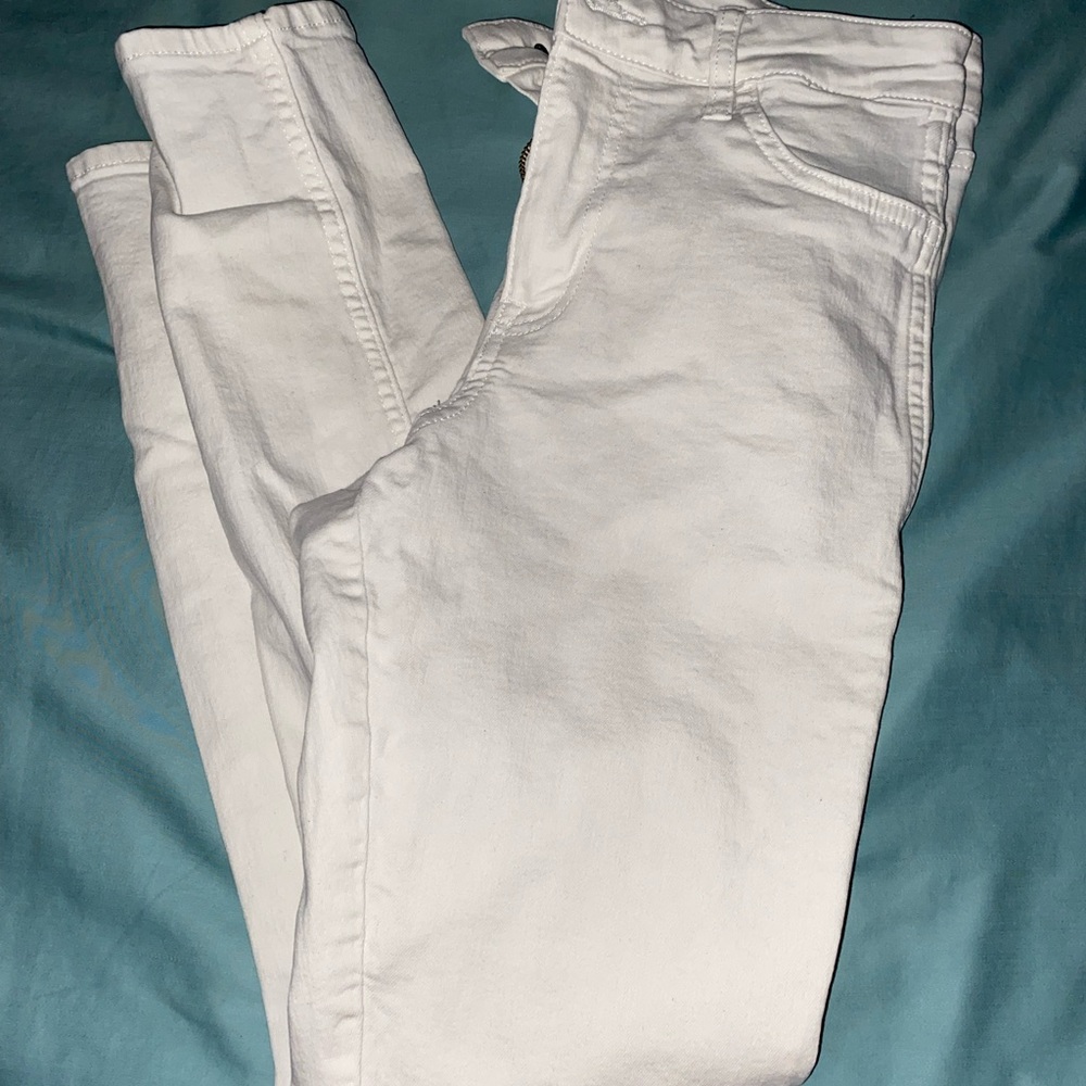 White jeans